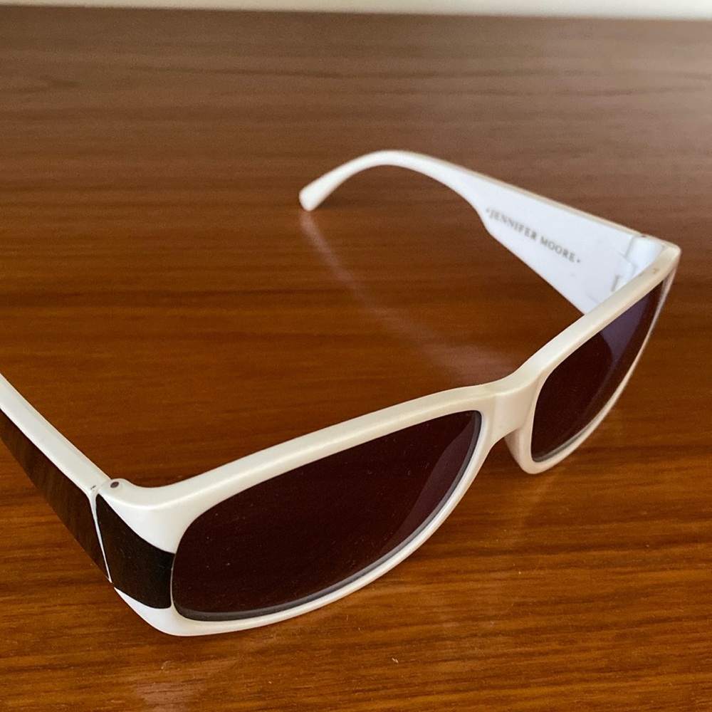 VTG White/Black Pair of Sunglasses